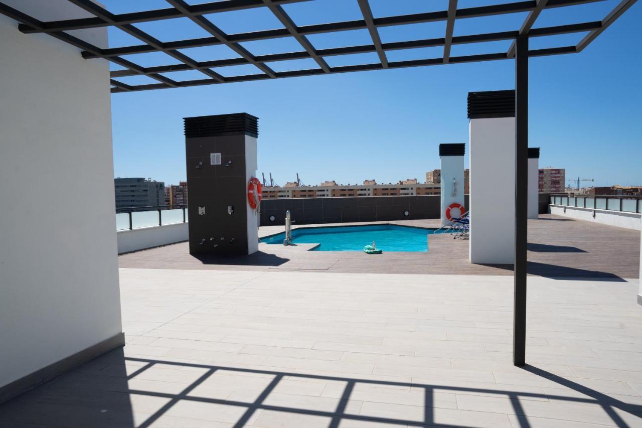 Central Premium Pool Terrace New Malaga Exterior photo